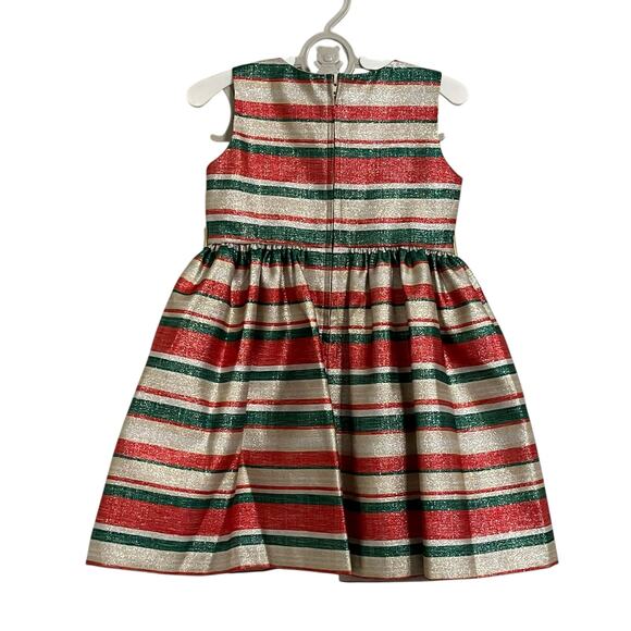 Bonnie Jean Christmas Holiday Party Dress Sweater 2 Piece Set - Picture 5 of 6